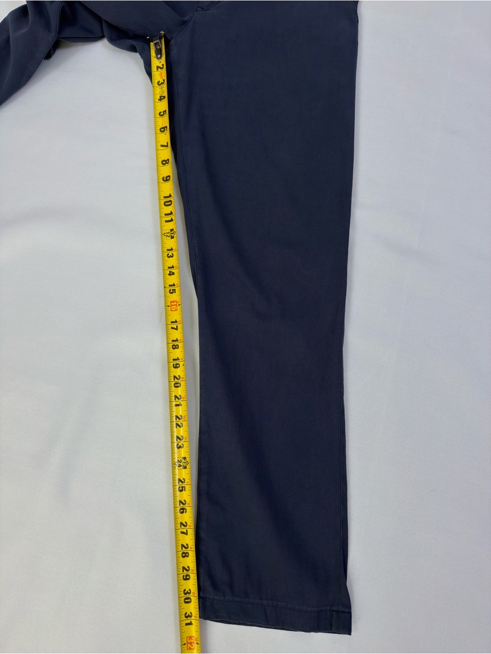 Loro Piana Men’s Navy Stretch Cotton Pants Size 48 32x30 Made in Italy - Picture 9 of 13